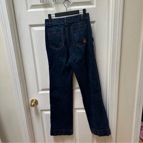 Marc Jacobs Dark Blue Flare Jeans - Picture 4 of 7